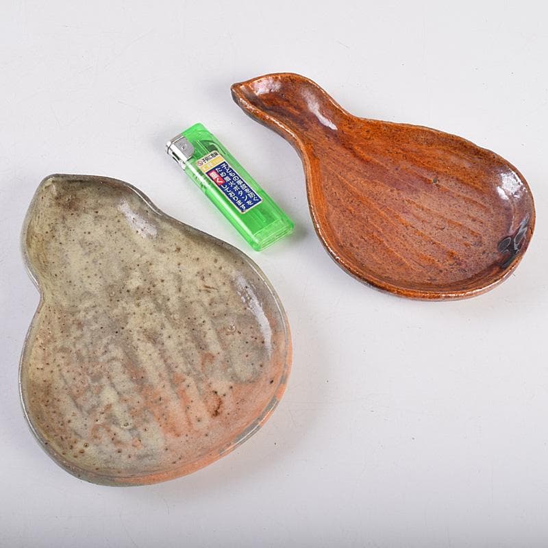 大樋焼 瓢式向皿 銘々皿 五客 在銘 時代箱付 V R8991 - メルカリ