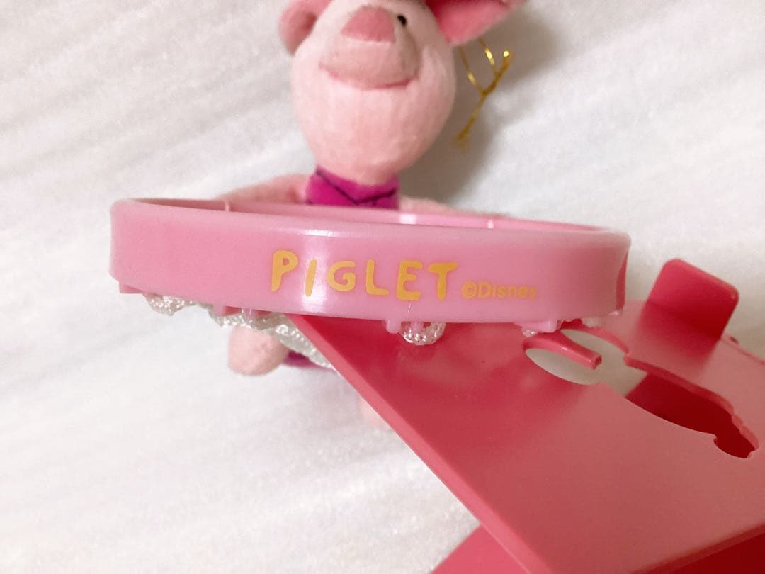 ❤︎Disney❤︎くまのプーさん&ピグレット ミニバスケットゴールぬいぐるみセット