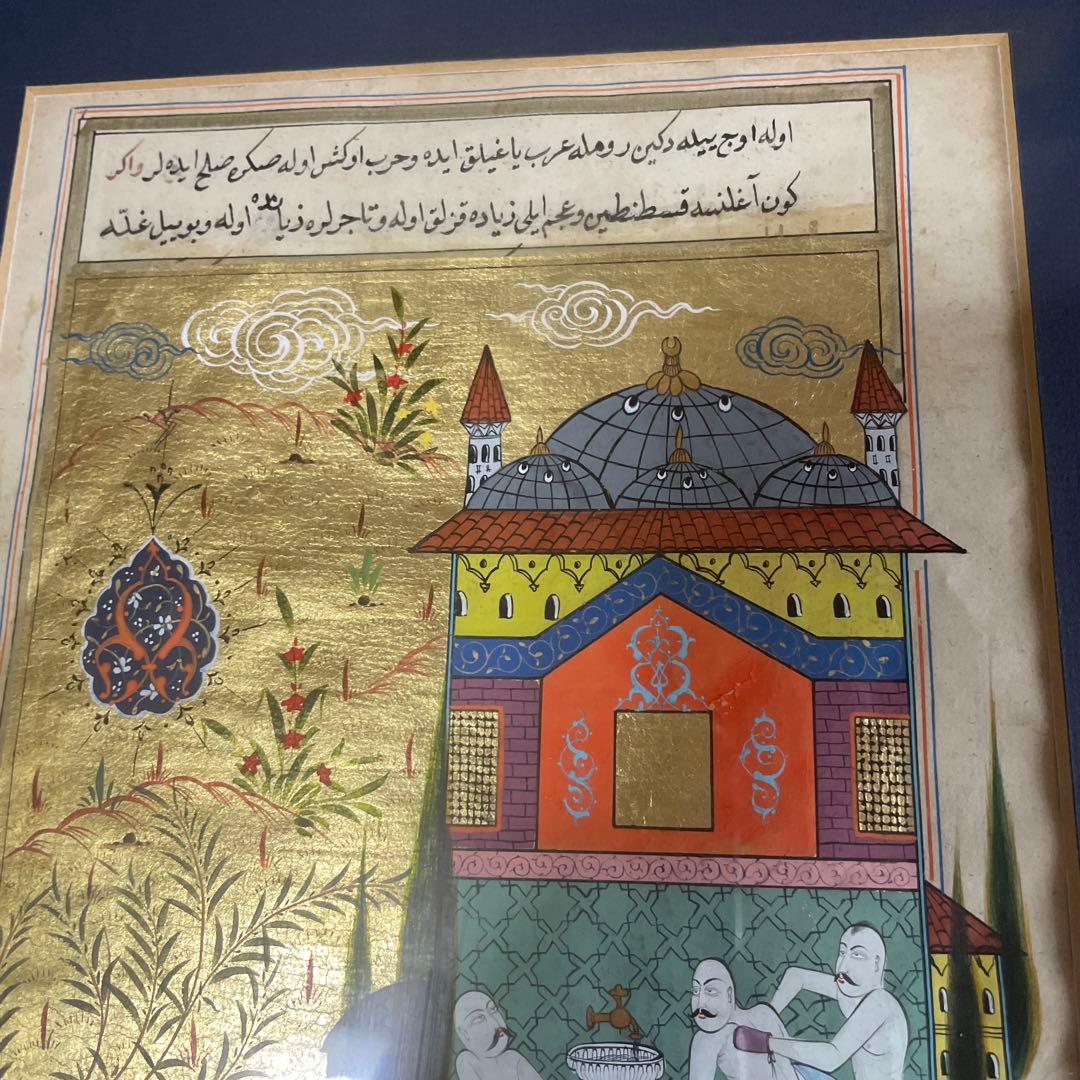 レトロ　外国　古絵　本の挿絵　絵画2