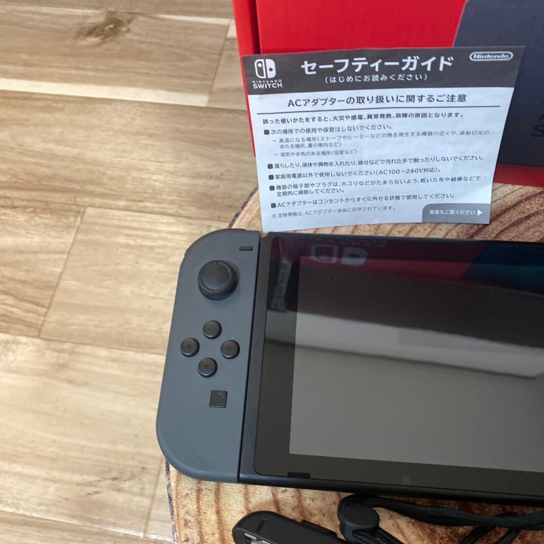 Nintendo Switch ニンテンドースイッチ本体　グレー ②