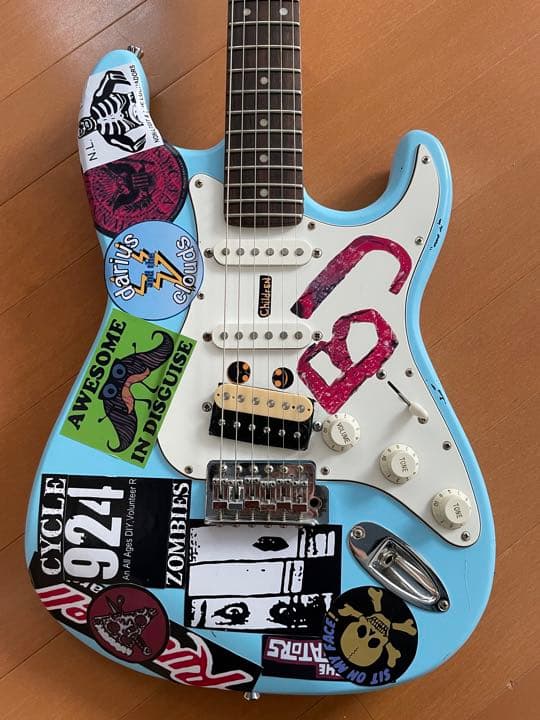 GreenDay ビリージョーアームストロング 売れ筋 BLUE ハンドメイド