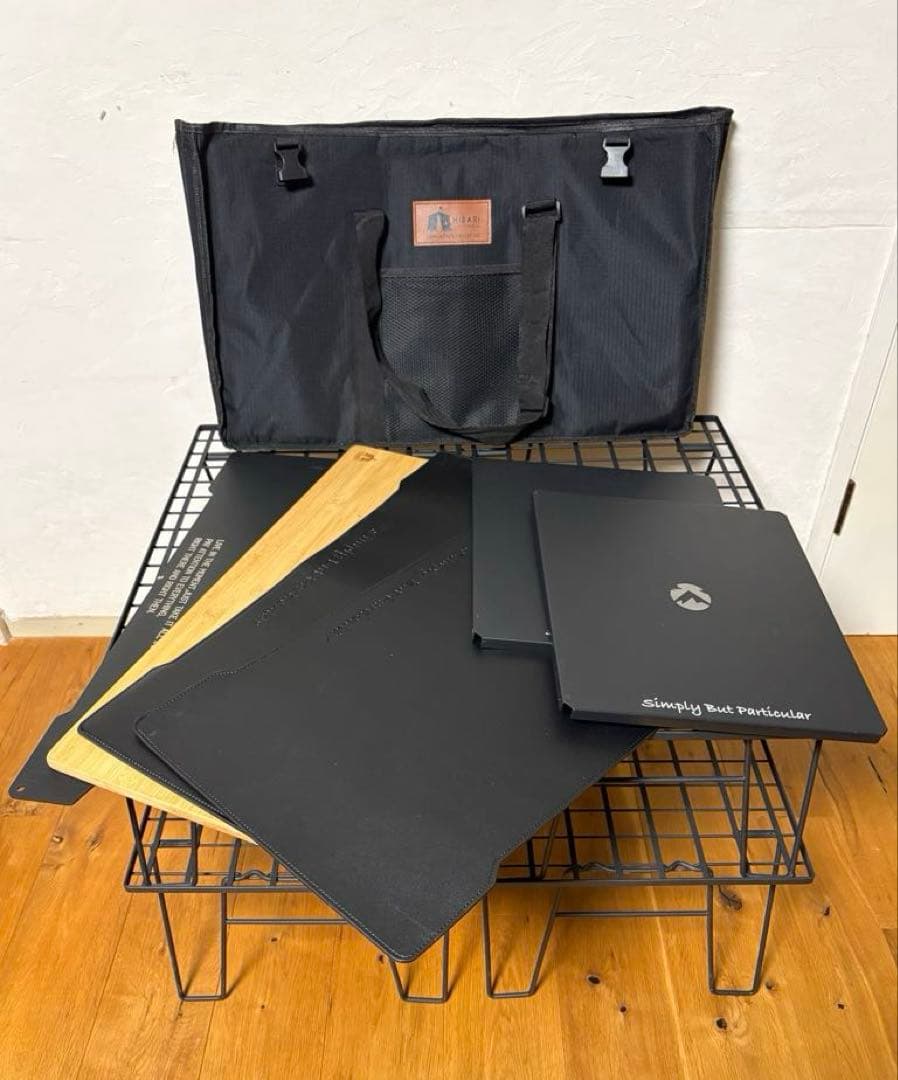 HIBARI フィールドラック4個セット ＋天板、収納ケース - メルカリ