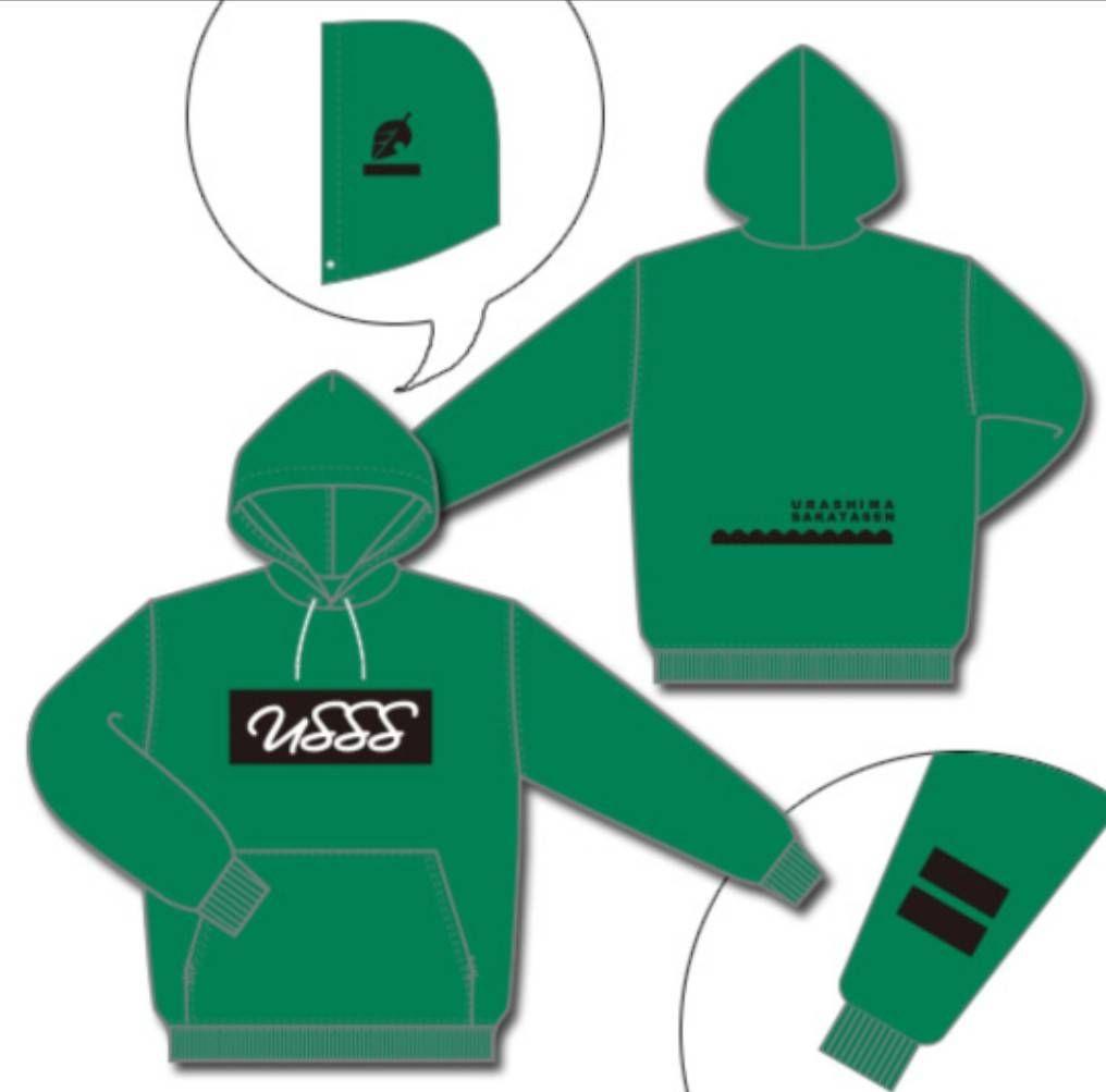 うらたぬき パーカー