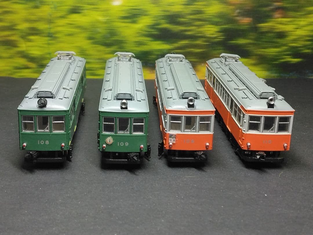 箱根登山鉄道　モハ2形　元塗装　緑塗装