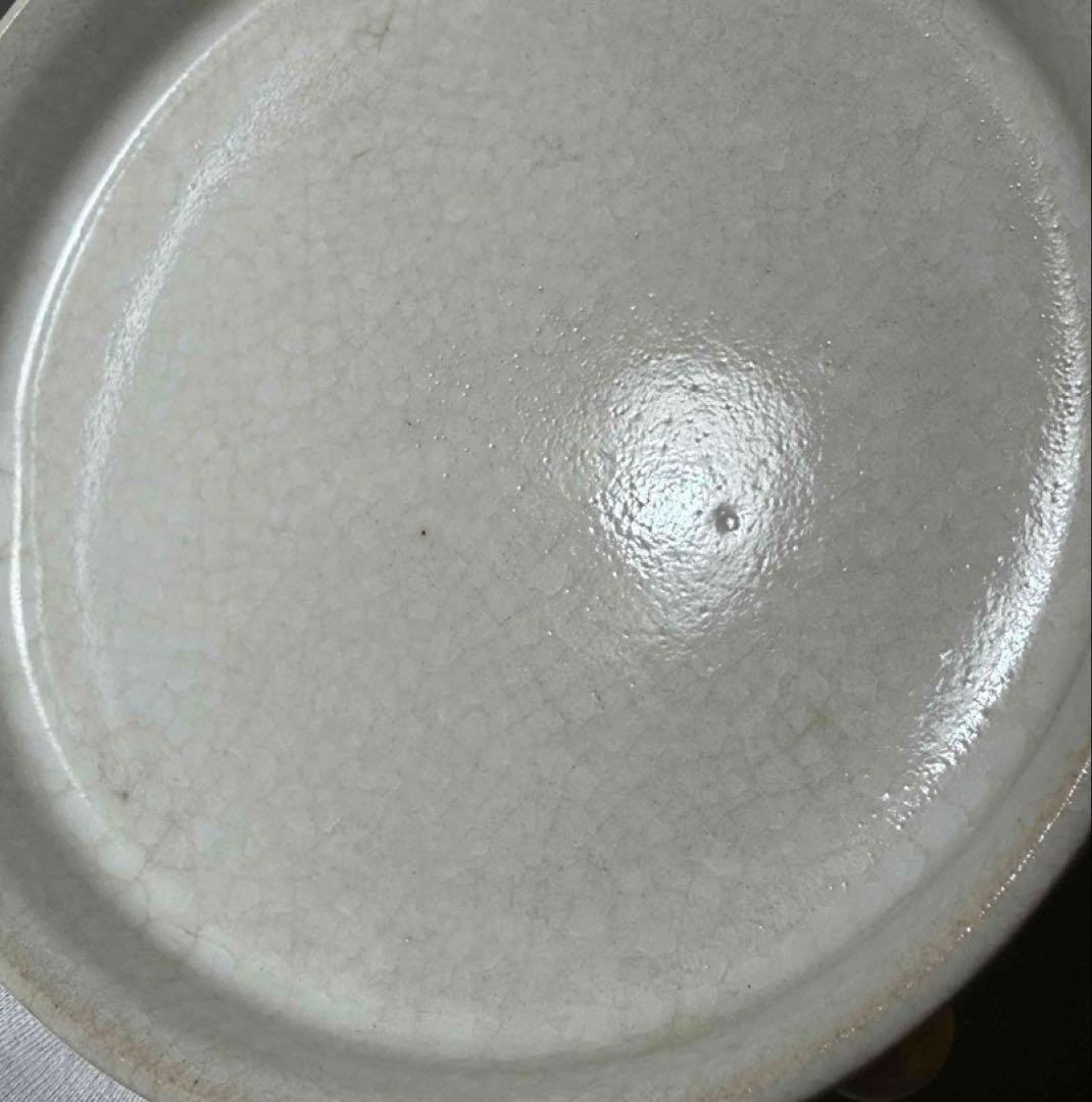 中国 三つ足丸盤(白系) f2260120 - メルカリ