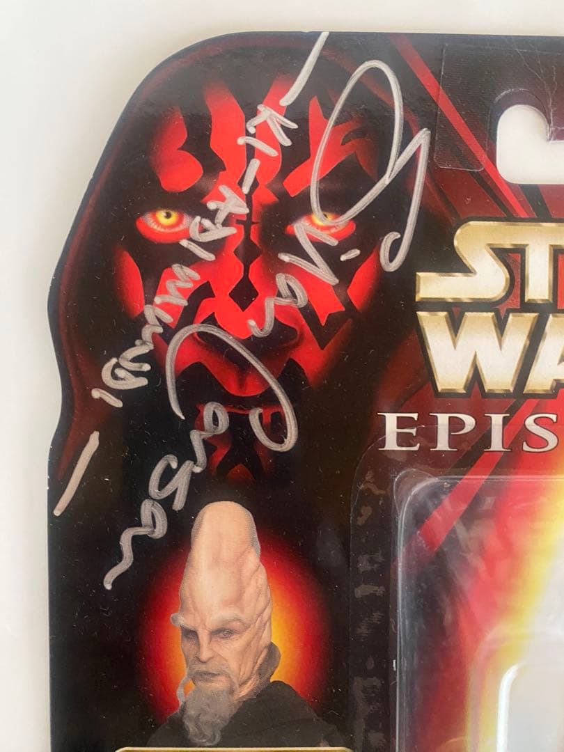 【サイン入り】スターウォーズ フィギュア Star Wars