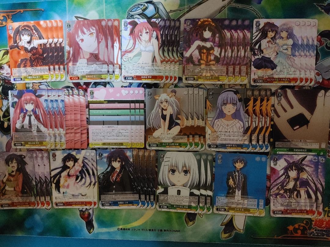 ヴァイスシュヴァルツ デート・ア・ライブ デアラ 8電源デッキ+パーツ