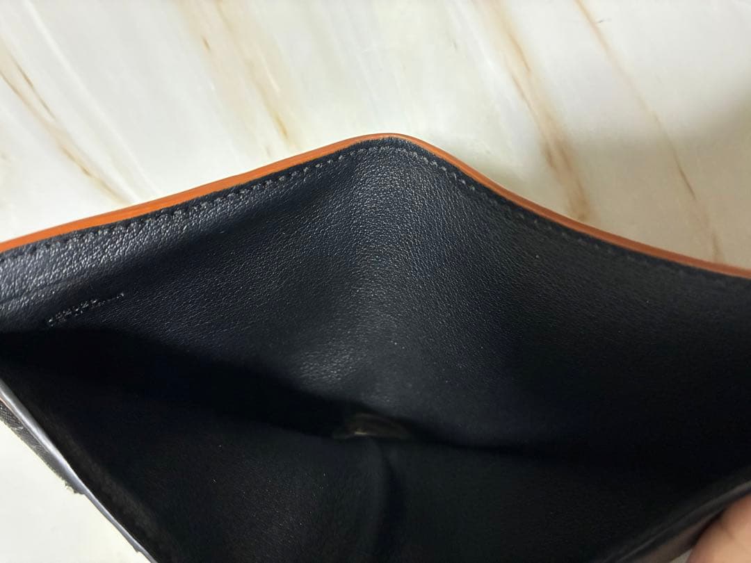 LOEWE 三つ折り財布 ブラック