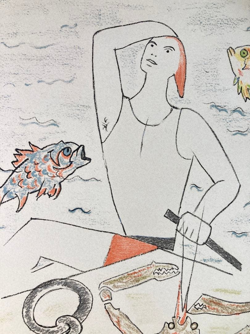 真作保証】ジャン・コクトー リトグラフ 直筆サイン 150部限定 版画