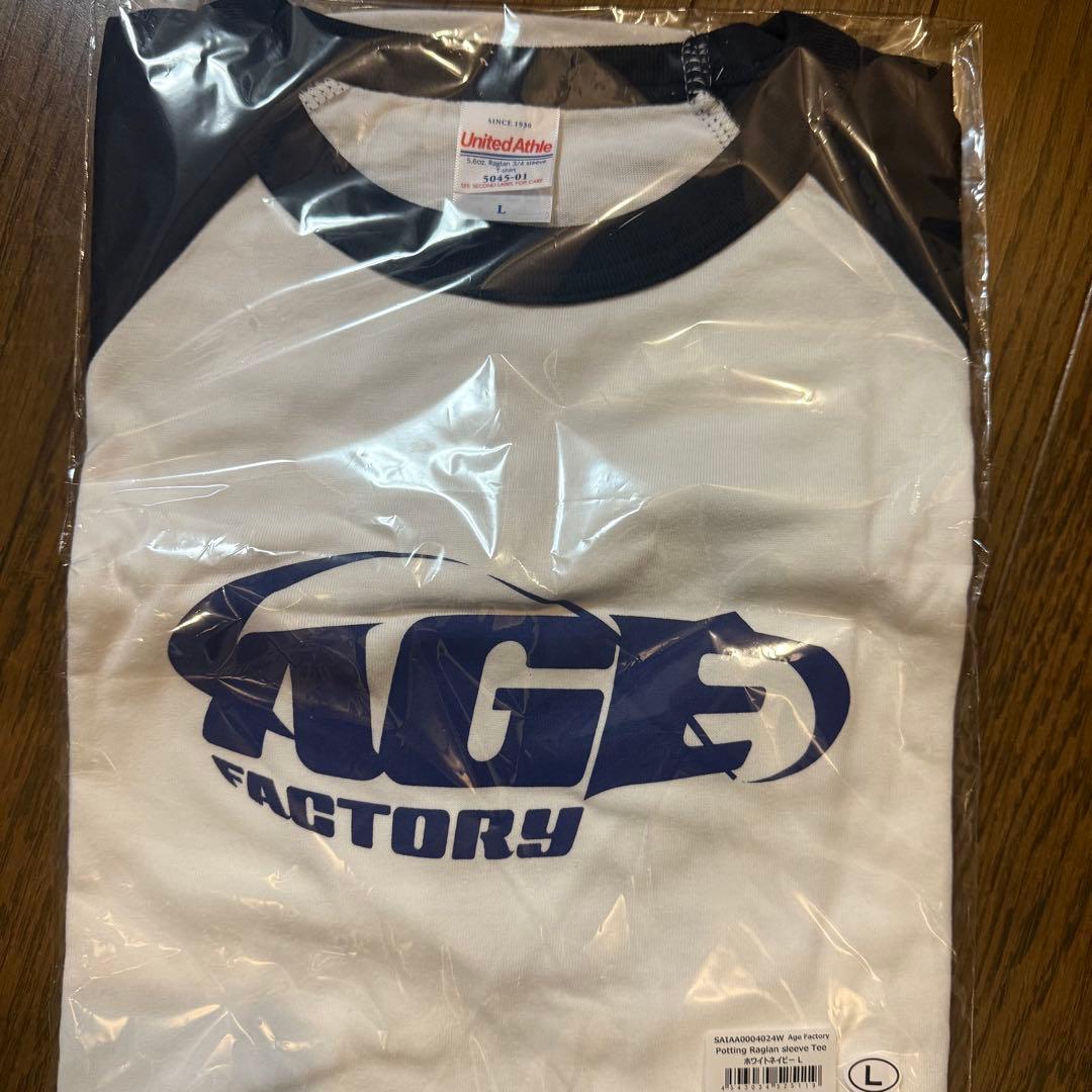 Age Factory Tシャツ AGE Factory リンガーTシャツ エイジファクトリー