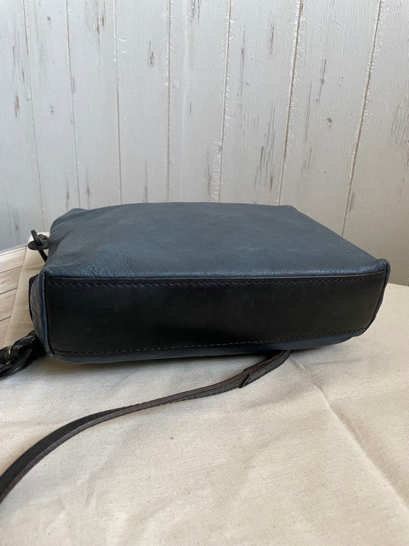 ゲンテンgenten 鹿革ショルダーバッグ