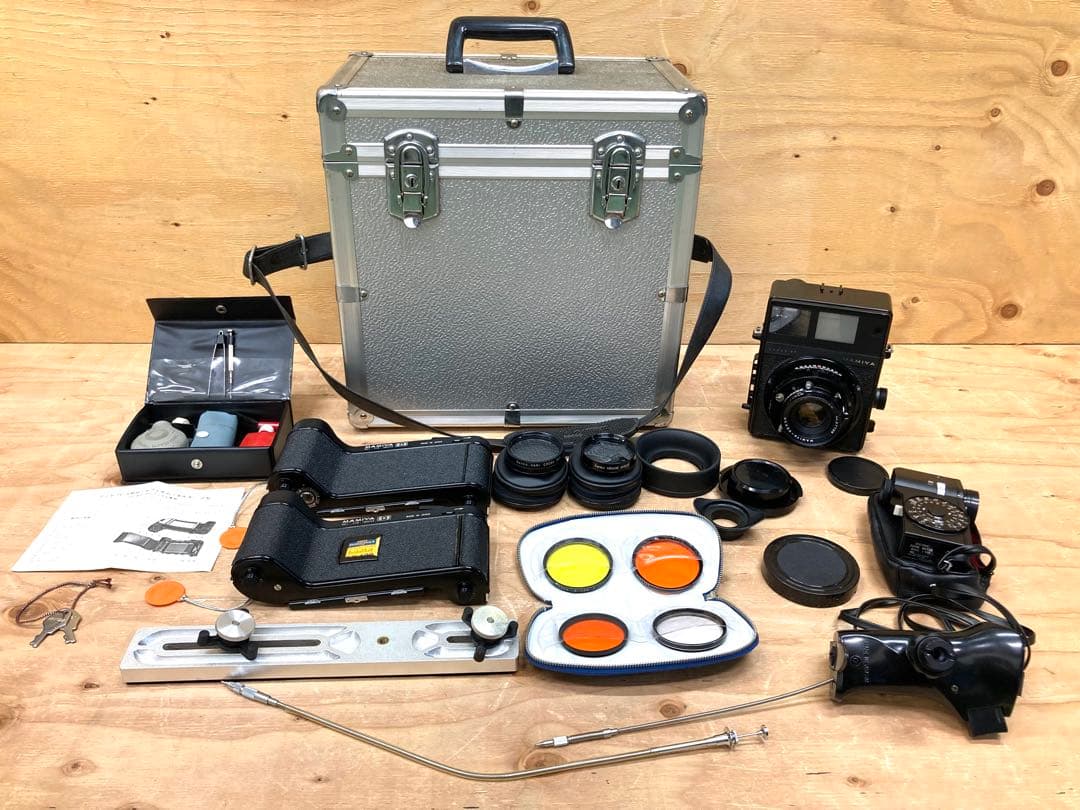 マミヤ SUPER 23 SEKOR 1：3.5 f＝100㎜ その他付属品 Mamiya Press Super 23 + Mamiya-Sekor 100mm F/3.5 + Focusing Screen