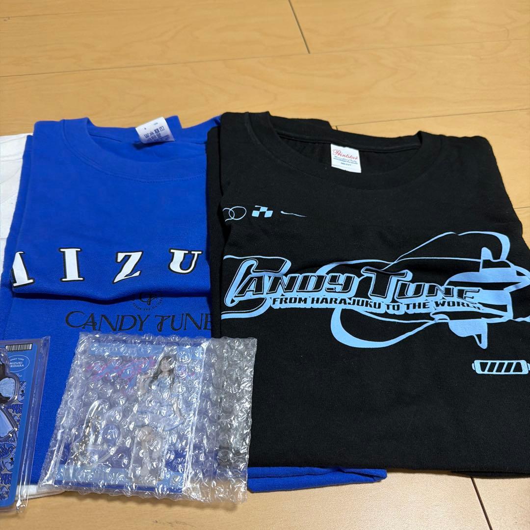 【引退】CANDY TUNE 桐原美月　Tシャツ・アクスタセット