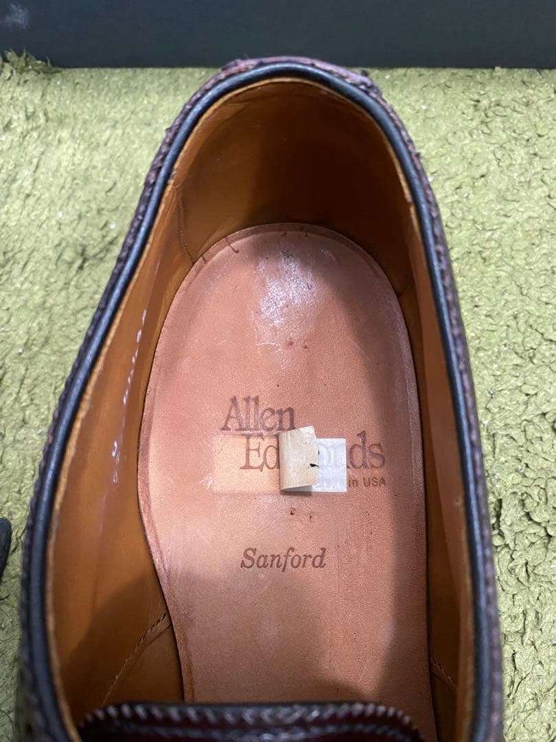 靴 Allen Edmonds / Sanford / 5237 / 8.5D