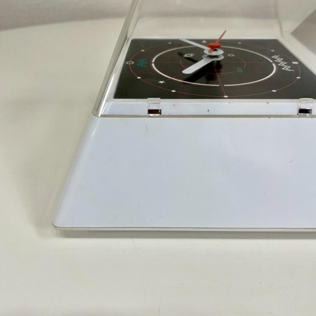 80´s ピラミッド型 クロック テーブルクロック 置き時計 ヴィンテージ