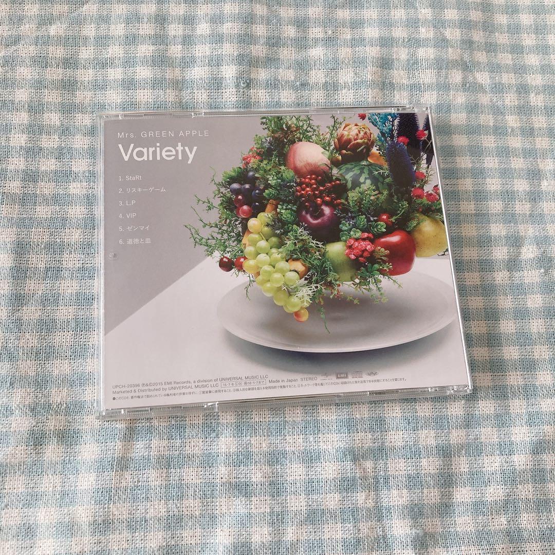 Mrs. GREEN APPLE Variety CD - メルカリ
