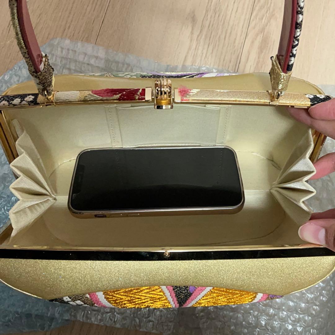 成人式3点セット　バッグ　下駄24㎝　ショール　バラ売り可　着物用　卒業式