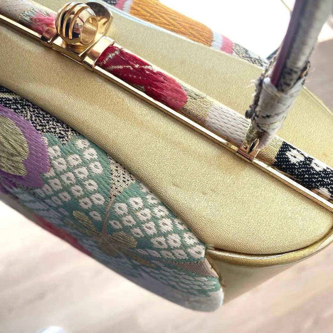 成人式3点セット　バッグ　下駄24㎝　ショール　バラ売り可　着物用　卒業式