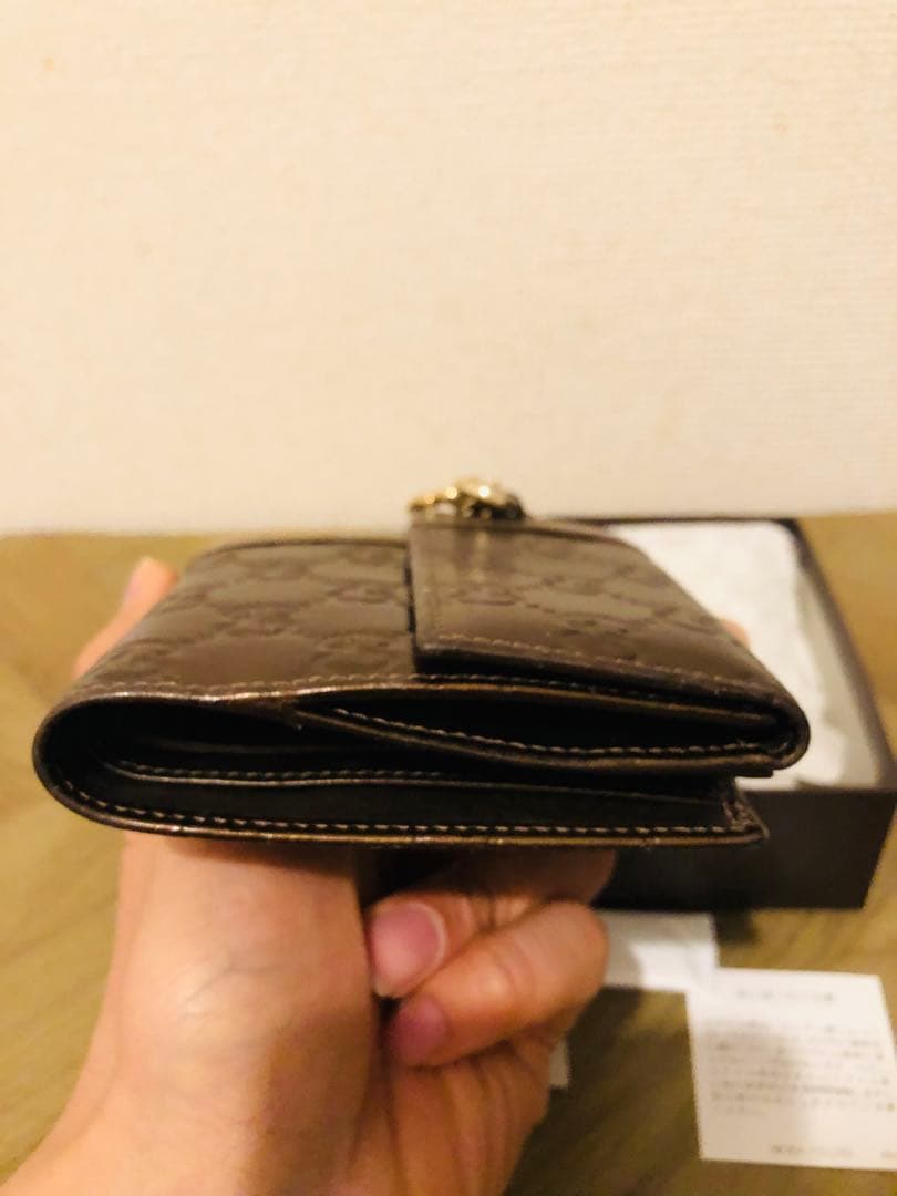 GUCCI グッチ 270028-AHB1G/2314 ダブルホック財布