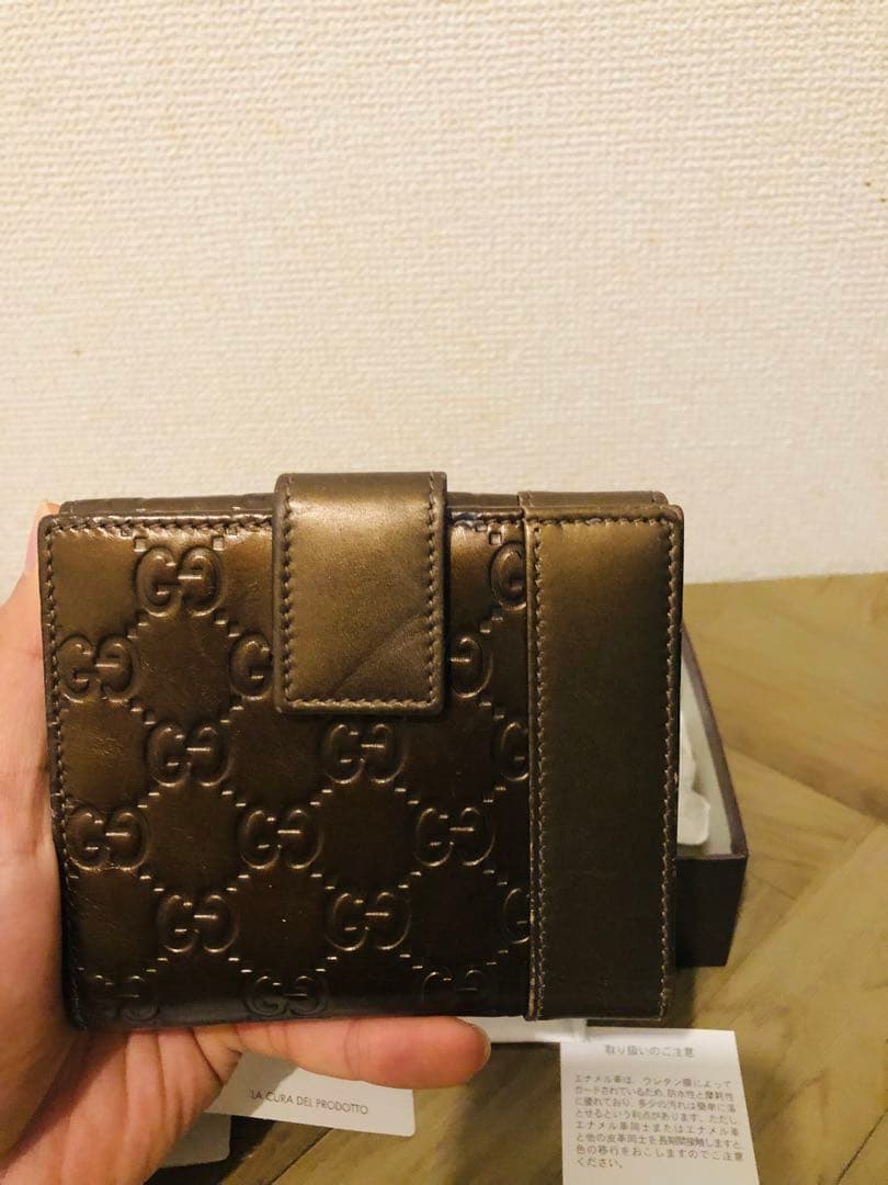 GUCCI グッチ 270028-AHB1G/2314 ダブルホック財布