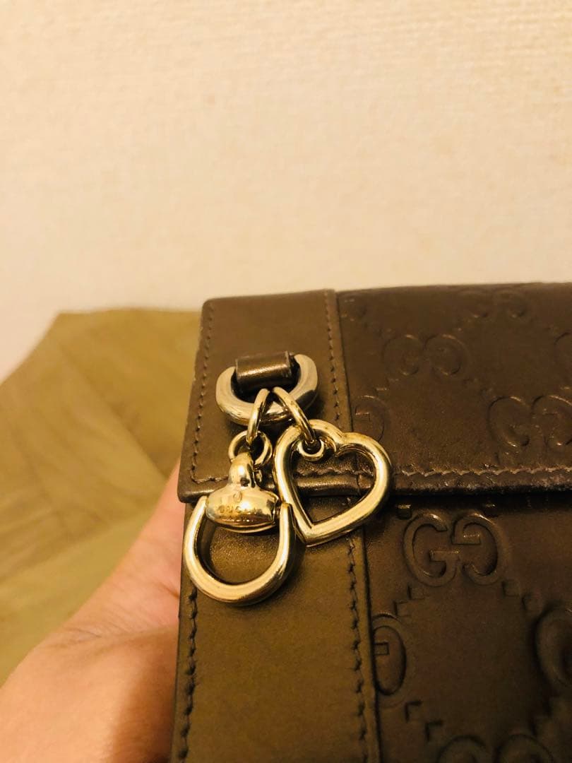 GUCCI グッチ 270028-AHB1G/2314 ダブルホック財布