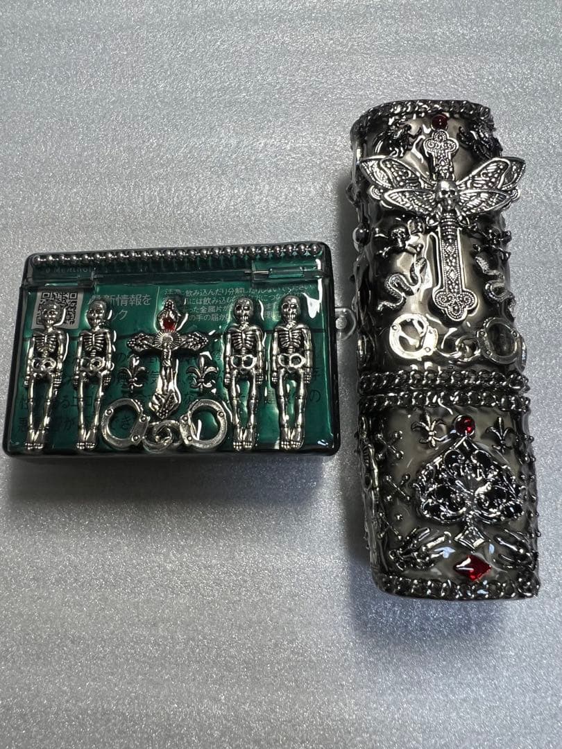 iQOS アイコス イルマワン デコケース 地雷系 ゴスロリ パンク ㊹ セット