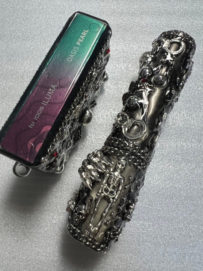 iQOS アイコス イルマワン デコケース 地雷系 ゴスロリ パンク ㊹ セット