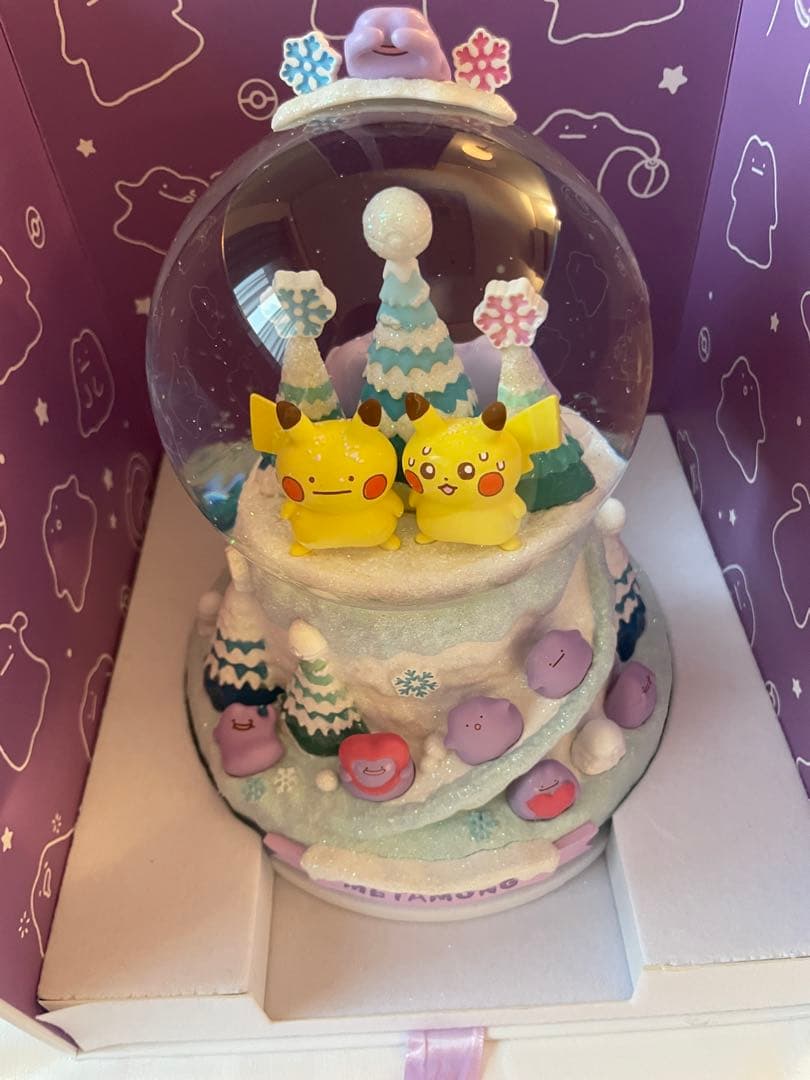 韓国限定　ポケモン　スノーボール　メタモン　シークレットカプセルマンション