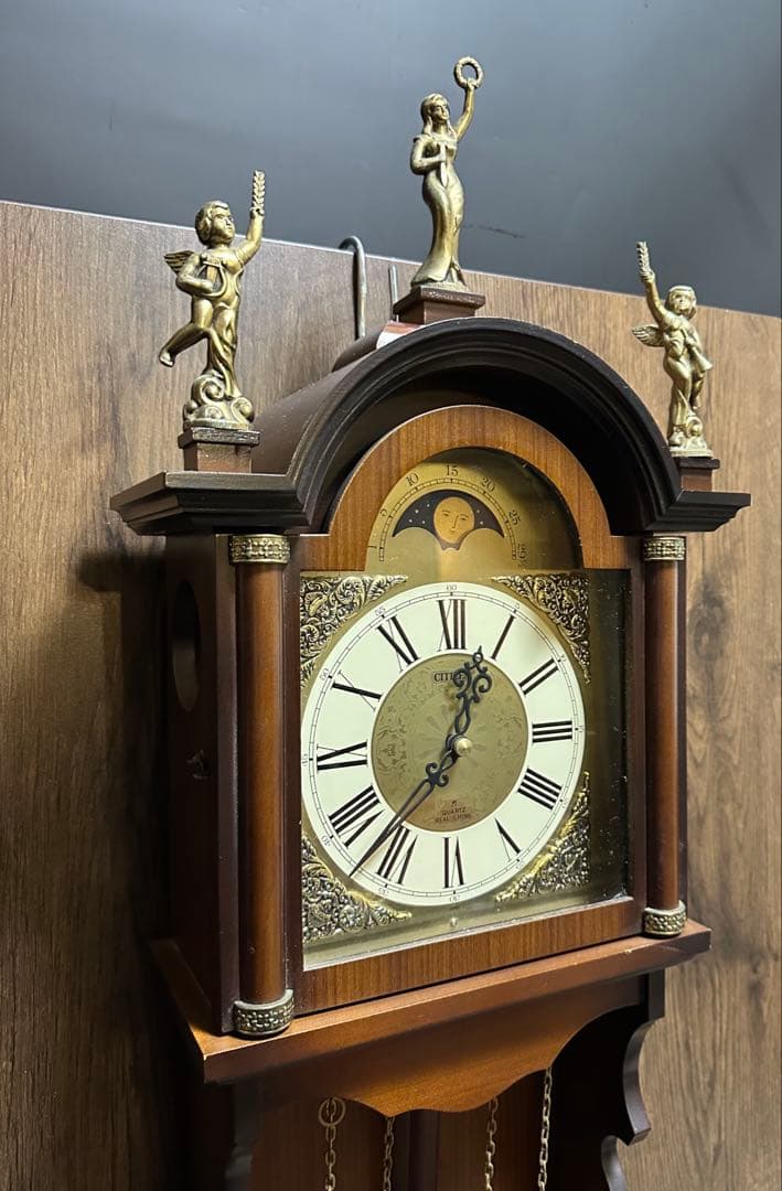 CITIZEN シチズン 壁掛け時計 柱時計 クウォーツ 4MJ652-O