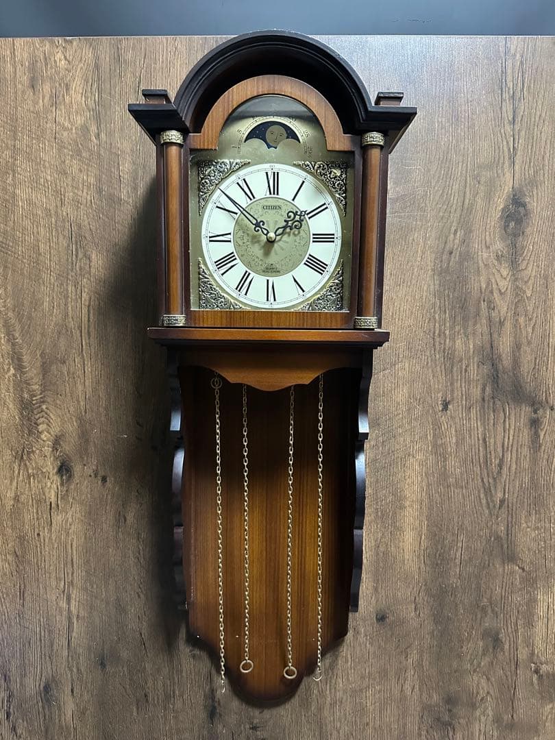 CITIZEN シチズン 壁掛け時計 柱時計 クウォーツ 4MJ652-O