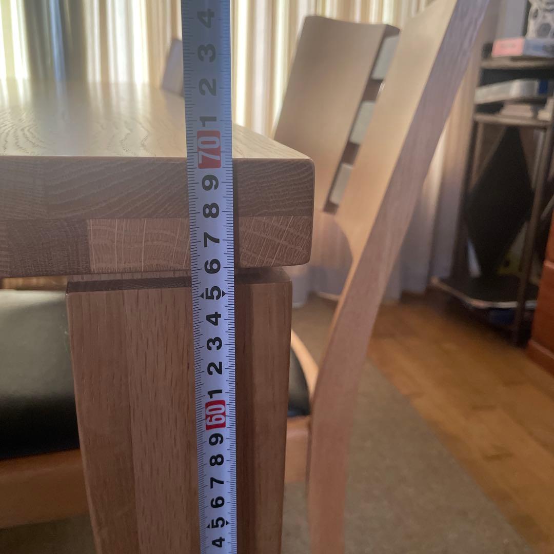 木製ダイニングテーブル 4人用 セット 北欧