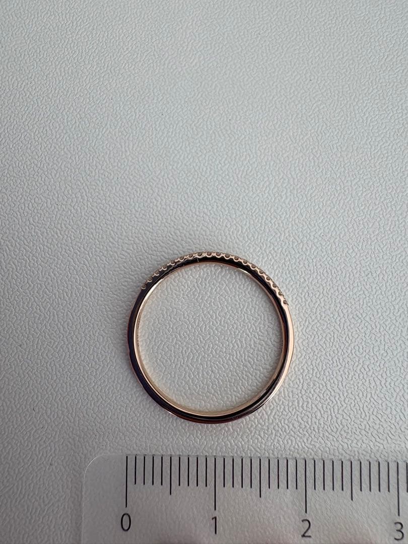 スタージュエリー 18Kローズダイヤリング保証書付き