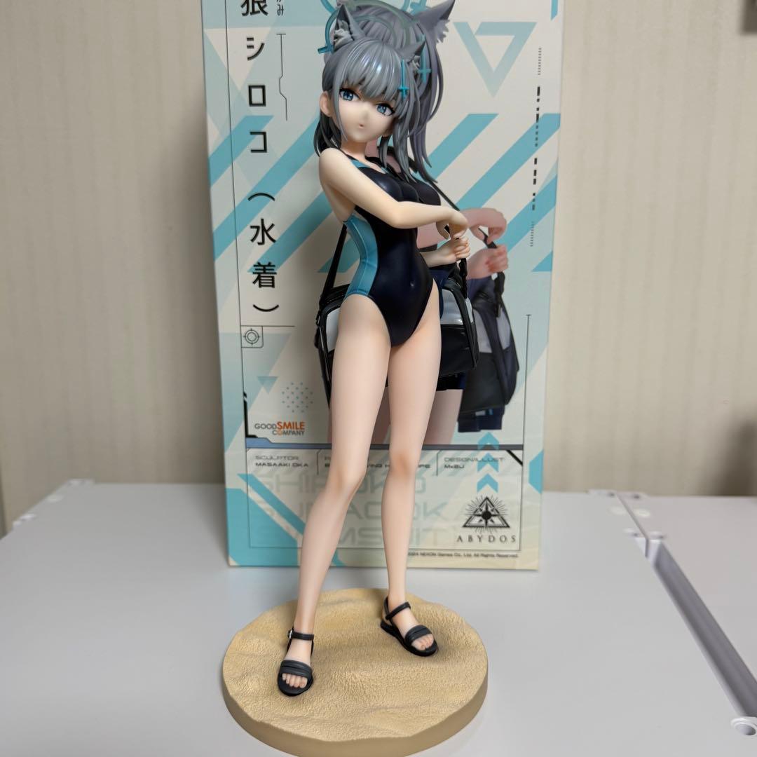 開封済み ブルアカ 砂狼シロコ（水着） フィギュア