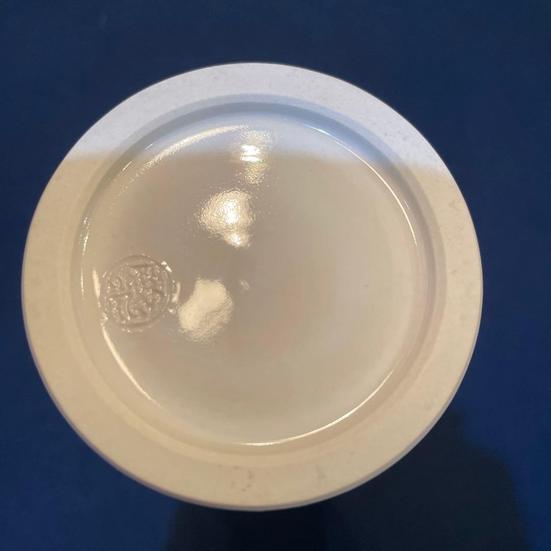 中村 翠嵐】(造)『砧花入 』『淡青交趾独楽筋』共箱※美品