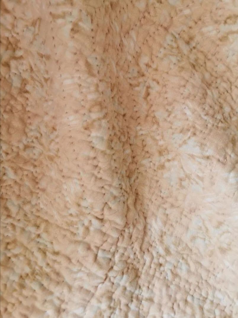 アンティーク英国 ウェールズ/ダーラムキルト 花更紗ペイズリー ハンド