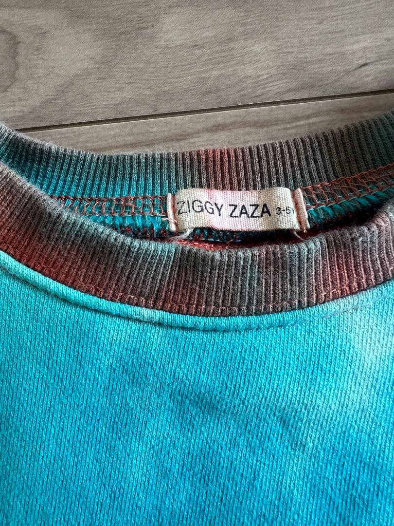 ZIGGY ZAZA タイダイ トレーナー 3-5y