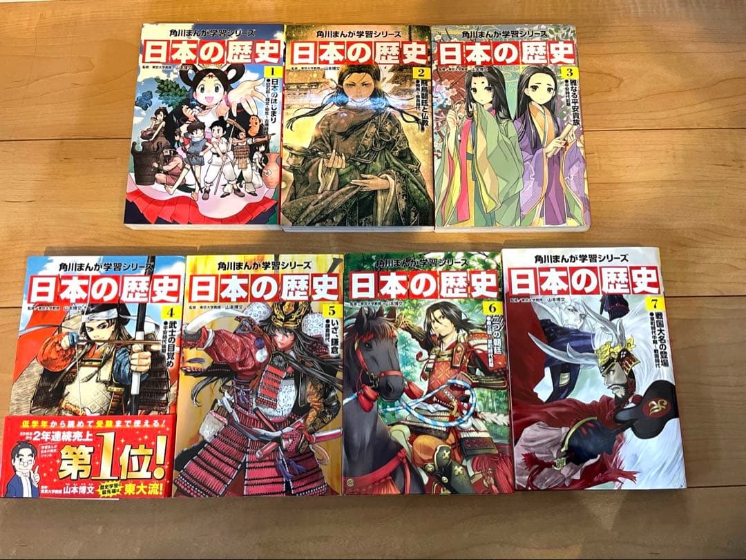 角川まんが学習シリーズ 日本の歴史 全15巻定番セット
