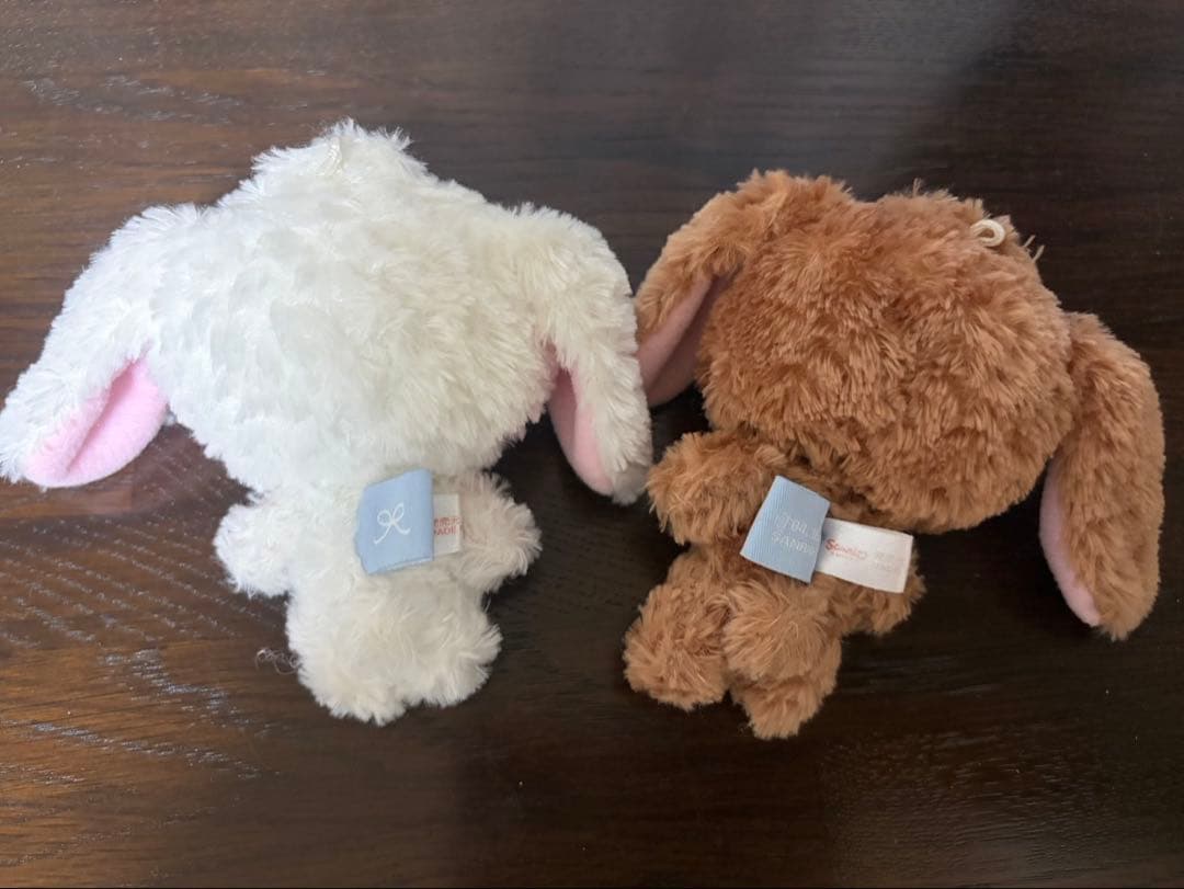 【初代】シュガーバニーズ しろうさ くろうさ ぬいぐるみ マスコット セット