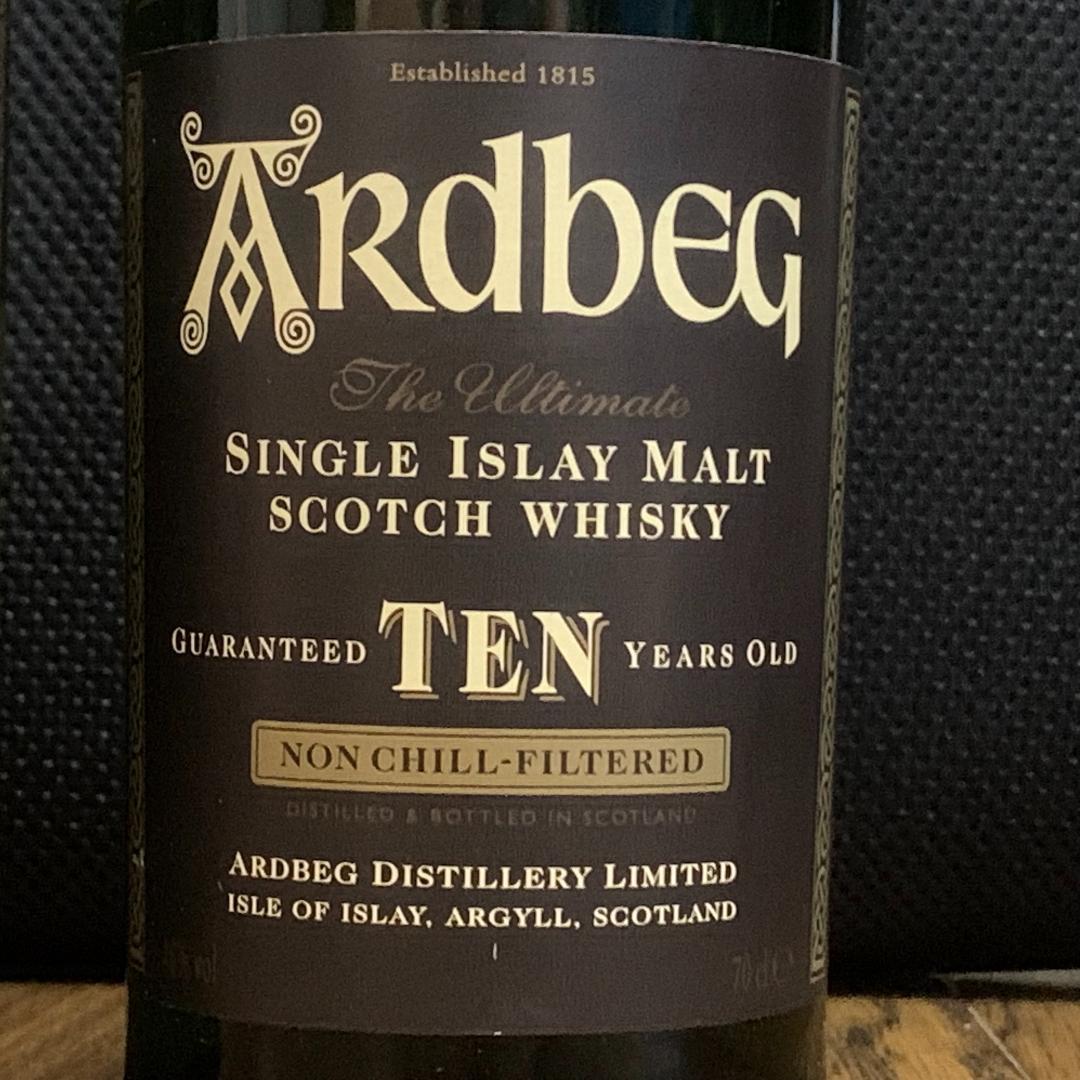 匿名配送】アードベッグ10年オールドボトル(ビッグテン) ARDBEG TEN