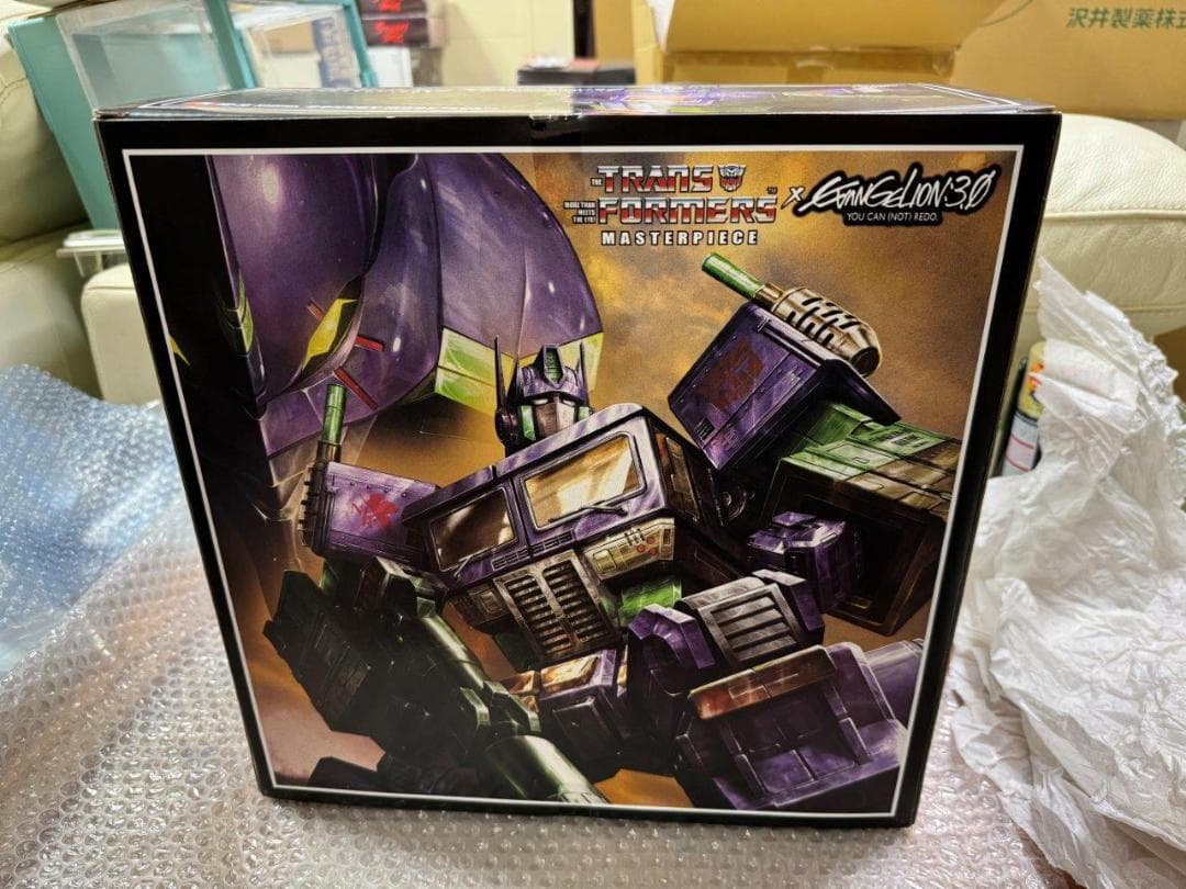 MP-10 コンボイ モードエヴァ トランスフォーマー 純正送付箱のみ開封