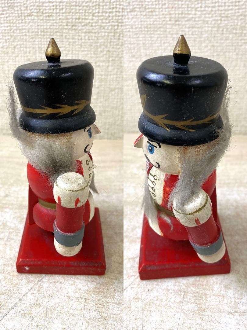 くるみ割り人形 3点まとめ 兵隊 王様 アンティーク ヴィンテージ