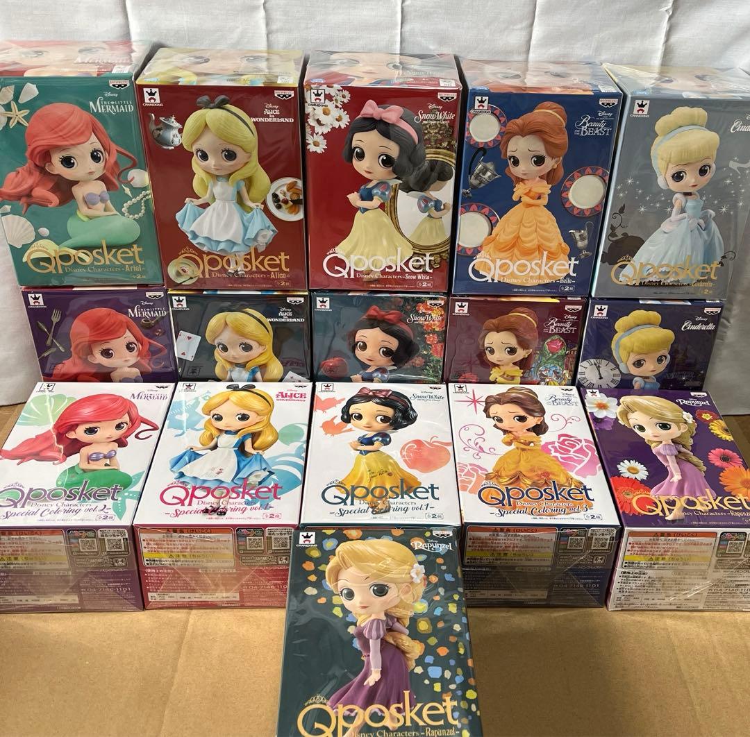 Qposket キューポスケット ディズニープリンセス 16個 - メルカリ