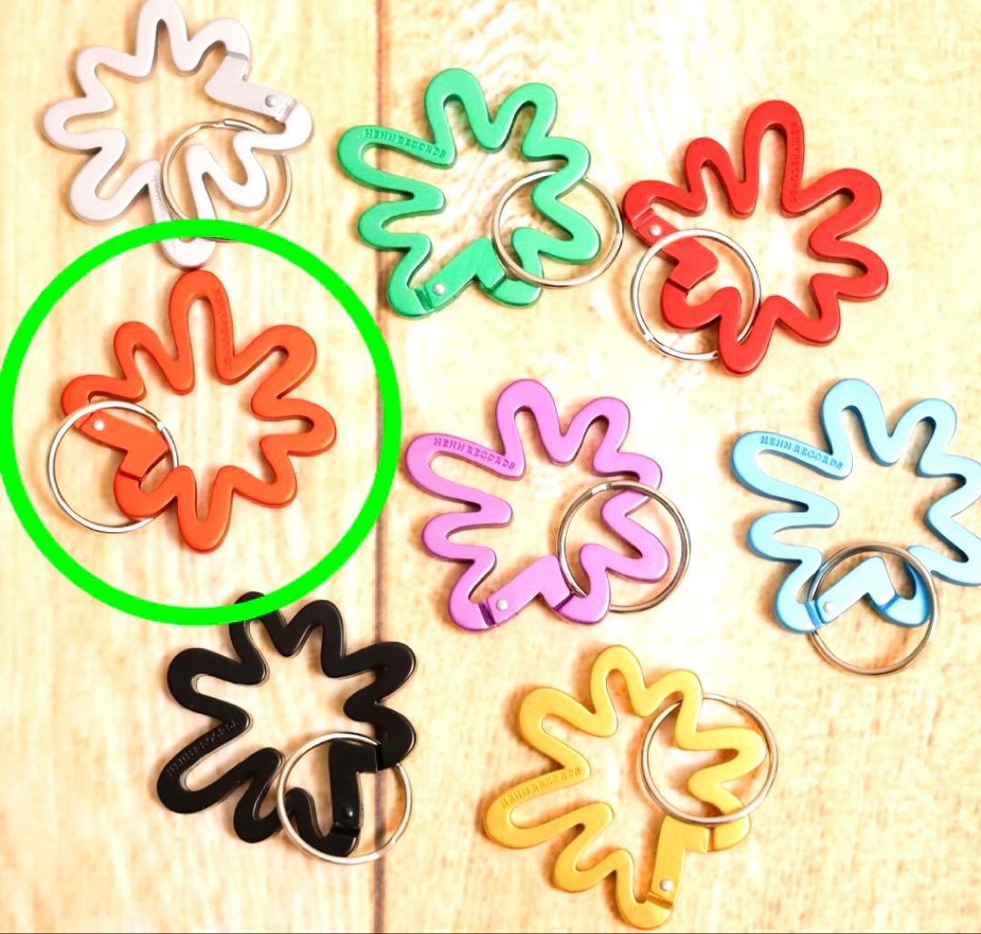 藤井風さんmy flower's here 花カラビナ オレンジ 【新品未使用】