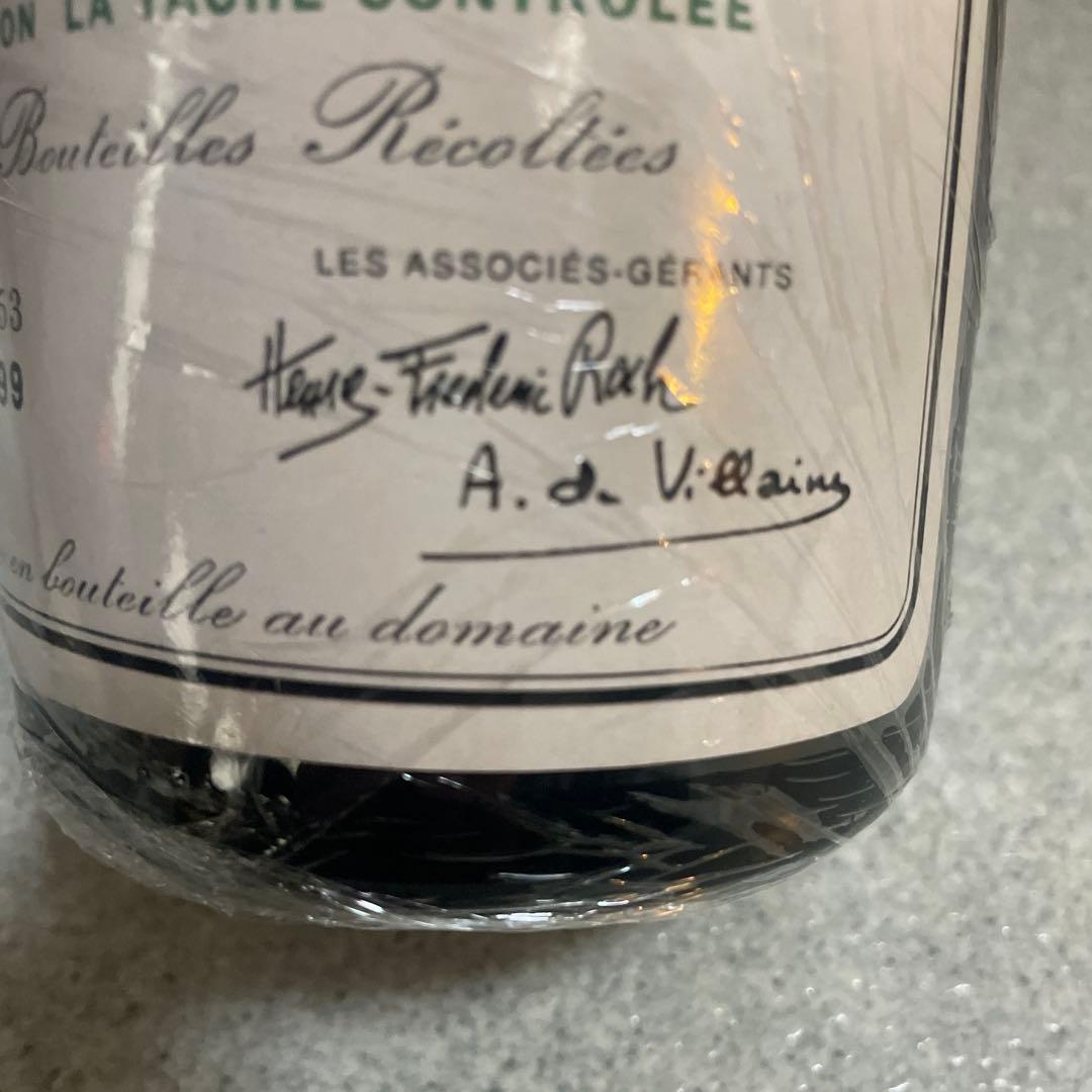 DRC LA TACHE（ラターシュ）1999 ロマネコンティ750ml(18） - メルカリ