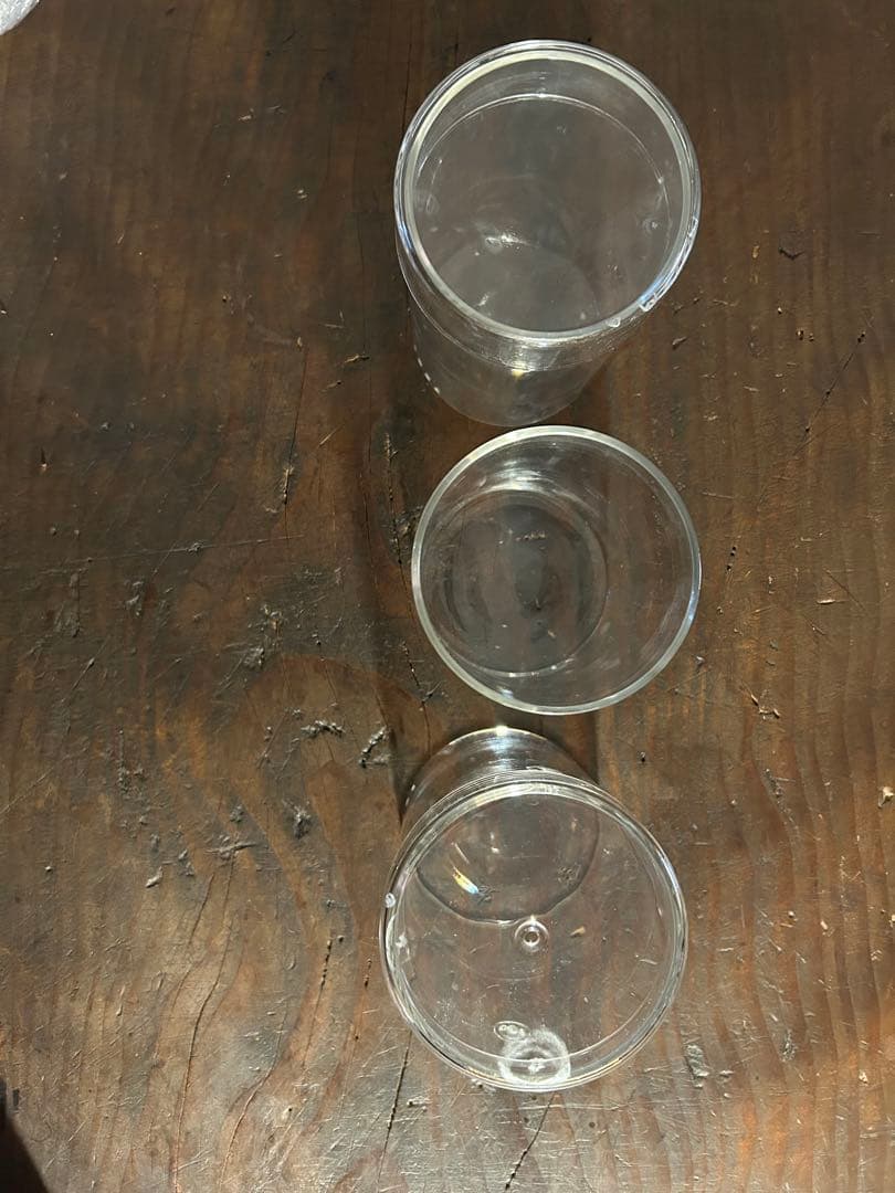 DOOA ガラスポット 3個 ピンセットセット DOOA GLASS POT MARU95 3個