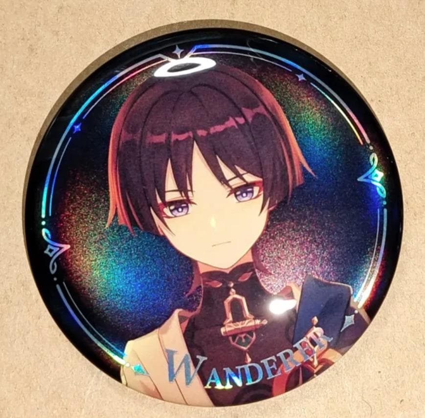 原神 放浪者 缶バッジ 原神・公式】缶バッジ 放浪者（スカラマシュ