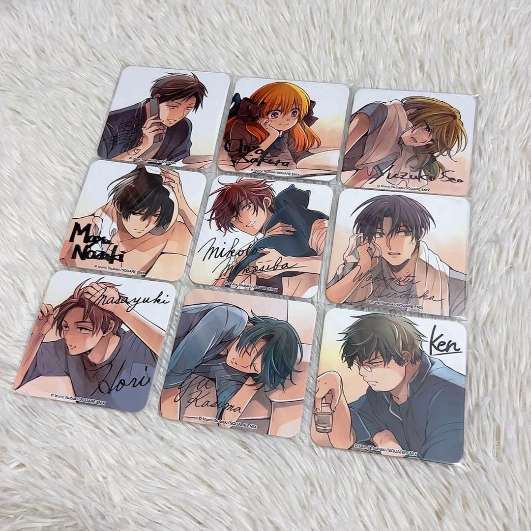 月刊少女野崎くん コラボカフェ コースター まとめ売り 月刊少女野崎