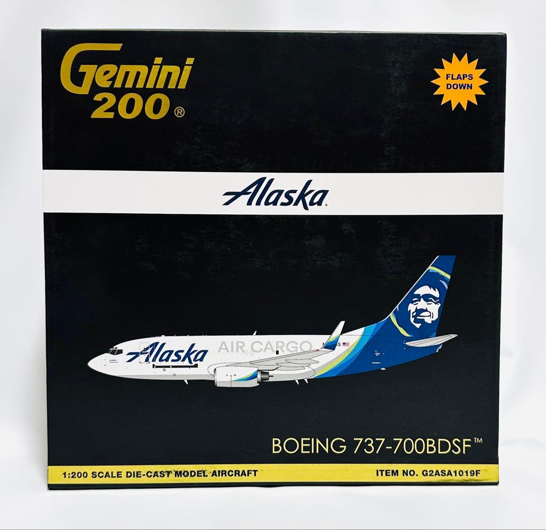 Gemini 1/200 B737-700BDSF アラスカ航空 フラップダウン M109321438