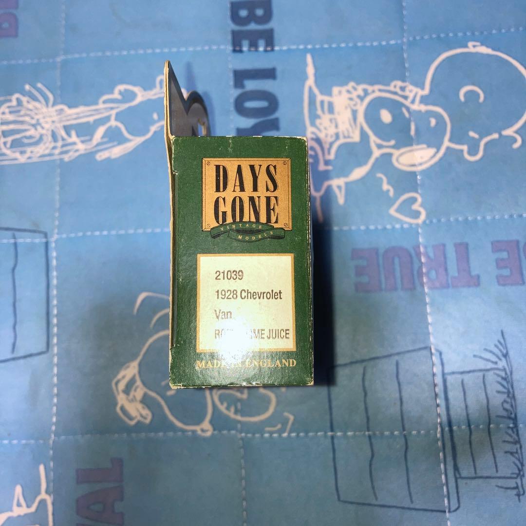 ＤＡＹＳ.ＧＯＮＥイングランド製ミニカー新品未使用