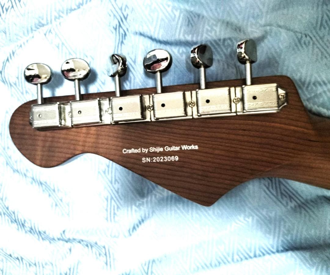 Shijie STE SSHメタリックゴールドハイエンドストラトモデル